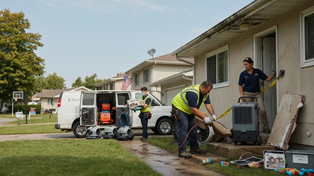 Water Damage Restoration in New Hampshire, OH near me